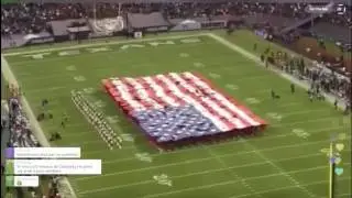 Mexicans respected did not boo U.S.A anthem In azteca Stadium Mexico City NFL Game