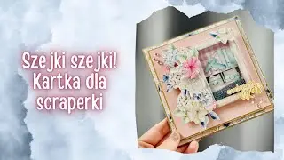 Nie obyło się bez wtopy xD | Kartka dla scraperki | Kartka z Mystery Boxa od @AniaTworzy