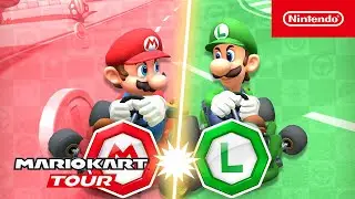 Mario Kart Tour - Mario vs. Luigi Tour Trailer
