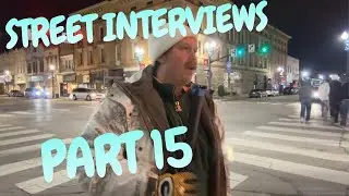 (Part 15) funny street interviews downtown Toledo 