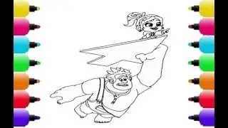 Ralph Breaks The Internet Drawing Page for Kids | Wreck-It Ralph 2 - Vanellope and Ralph