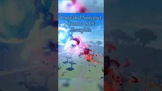 Unsealed Sorcerer Combo 54% Game name : Jump Showdown #roblox #jumpshowdown #battleground #fyp