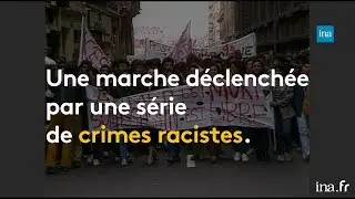 1983 : La marche des beurs arrivait à Paris | Franceinfo INA
