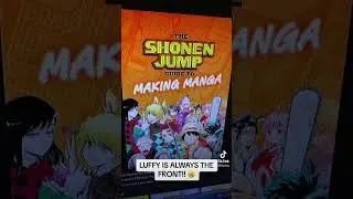 LUFFY WILL ALWAYS BE THE FROMT OF SHONEN JUMP!! #onepiece #anime