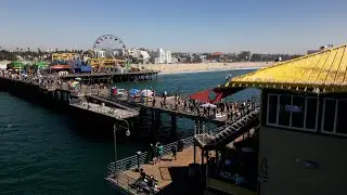 Smoking an 8th at Santa Monica x Skating x Drone // Cali Trip Final Part