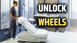 Unlocking and Locking Wheels on the Midmark Ritter Exam Table : A Step by Step Guide Ritter 225 224