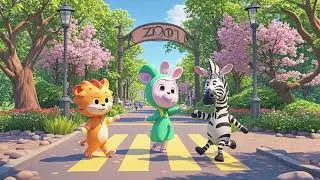 Zebra Crossing at the Zoo 🦓🚦🌿