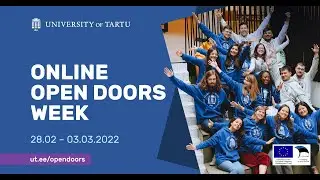 Online Open Doors Week - Day 2 | University of Tartu