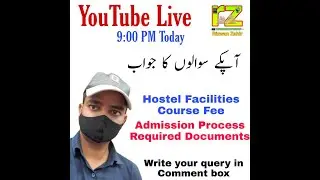 Live Q&A | MANUU Admission 2021 | #RizwanZahir #MANUU #Urdu