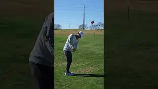 How to chip from a divot #shorts #golf