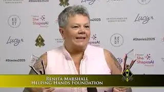 Renita Marshall Helping Hands Foundation wins in the 2025 Stevie&reg; Awards for Women in Business