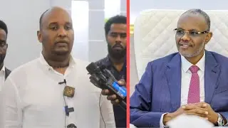 Wasiir katirsan Xukumada Soomaaliya Xasan Eelay ayay gurigiisa joogeen maleeshiyaadka”Senator Aadan.