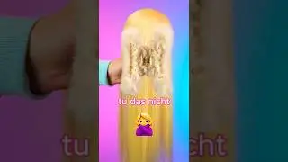 Zopf Hack 🩷😍 #zopf #hack #zopfhack #frisur #frisuren #frisurentutorial #haare #haartutorial #shorts