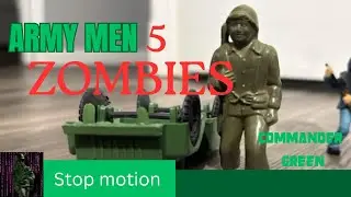 Army Men VS ZOMBIES 3 (Stop motion short film)