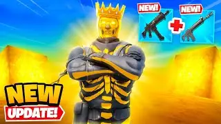 FORTNITE'S BIGGEST UPDATE EVER (Golden Skull Trooper)
