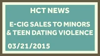 Minors, E-cigarette Regulation, and Dating Violence: Healthcare Triage News
