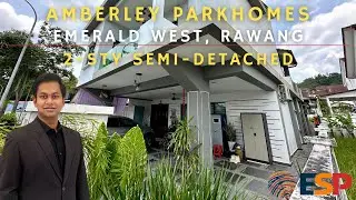 For Sale RM980k - Amberley Parkhomes, Emerald West @ Rawang | 2-Sty Renovated Semi-D ; Freehold