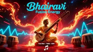 Bhairavi Fusion Energy | Fast Sitar | Bhairavi Trance | High-Energy Indian Classical Fusion