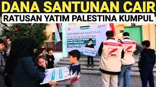 DANA SANTUNAN CAIR, BERKUMPUL RATUSAN YATIM PALESTINA