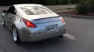 350z Stillen Exhaust Megan Resonated Test Pipes