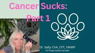 What Many Pet Parents Don't Know about Cancer: multiple holistic therapy options.  Part 1: TCVM