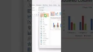 Как сохранить диаграмму как шаблон в PowerPoint #ramgopalppt