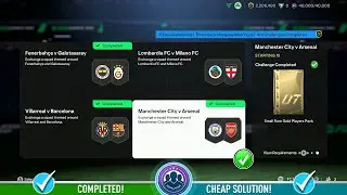 FC 25 Throwback Marquee Matchups - Manchester City v Arsenal SBC - Cheap Solution & Tips