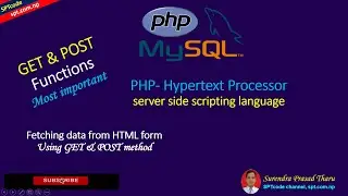 GET & POST Functions in PHP: Taking data using Action | Method: GET & POST and print LOGIC IN NEPALI