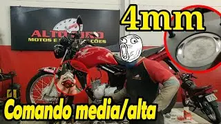 Fan 125  pist&atilde;o 4mm e comando alto giro para 150cc
