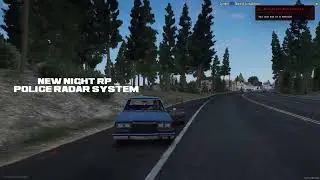 New Night RP FiveM | Police Radar System |  Best FivePD server |