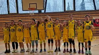 U12 : SBŠ Třinec B - BKM Žilina   0:165  (0:51,0:32,0:34,0:48)