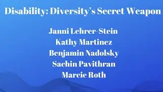 IMPACT 3 | Disability: Diversity&rsquo;s Secret Weapon