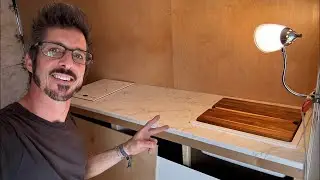 I have a kitchen! In my box truck Tiny home