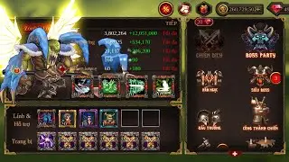 Zombie lord 80 vượt monn of mars si&ecirc;u kh&oacute;😨[Epic Heroes War]