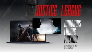 Best windows 10 theme ever my all time favourite theme | best dark theme Batman and Superman