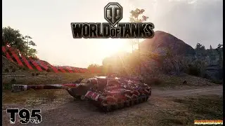 WORLD OF TANKS | T95 American tier 9 tank destroyer | HIGH CALIBER