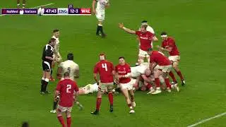 Aaron Shingler makes 50 metre run! | NatWest 6 Nations