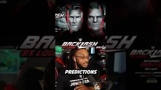 🚨 WWE Backlash St. Louis Predictions #wwe #prowrestling #backlash