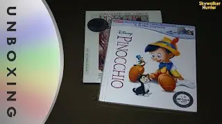 Disney Pinocchio vs Criterion Pinocchio Bluray and 4K Unboxing