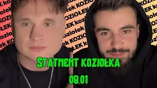 Statment Koziołek Rap odnośnie sytuacji z Klaudelizą [ AFERA Z X ]