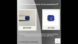 Вы всё ещё фотографируете драгоценные камни на телефон? Станьте свидетелем потрясающего преображения!📸#драгоценныекамни
