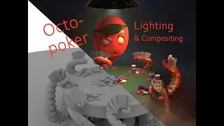 Octo-poker - Lighting & Compositing | 3DCassidy