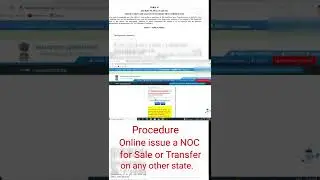 #NOC #parivahan  #state #procedure to issue a NOC for sale or transfer on any state #rishabhculz