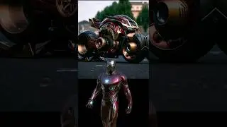 Marvel and DC heroes but bike version #shorts
