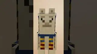 &iquest;POR QUE LAS LLAMAS SE PELEAN CON LOS LOBOS? #minecraftshorts #minecraft #shorts