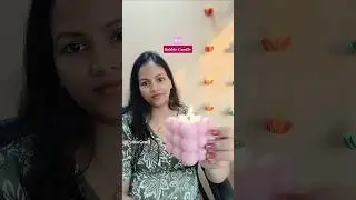 How to make Bubble Candle 🕯️#shorts #candlemakingathome #bubblecandle #diy #art #homedecor #candle