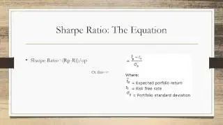 Risk adjusted Return  recorded powerpoint
