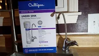Установка системы фильтрации питьевой воды Culligan под раковиной: быстро и легко