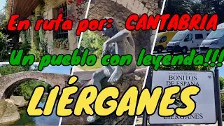 LI&Eacute;RGANES. En autocaravana por Cantabria. Conoce la leyenda del Hombre Pez. Los Valles Pasiegos.
