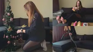Satisfying ASMR House Сleaning | Tree Removal , Paper Sounds, Socks & Vacuum 💥